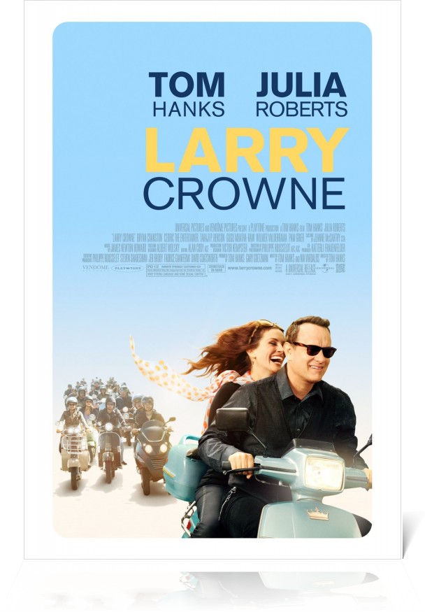 Cartel promocional de la película "LARRY CROWE"