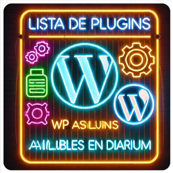 Lista de plugins en diarium