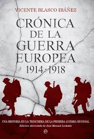 portada libro cronica-de-la-guerra-europea-1914-1918