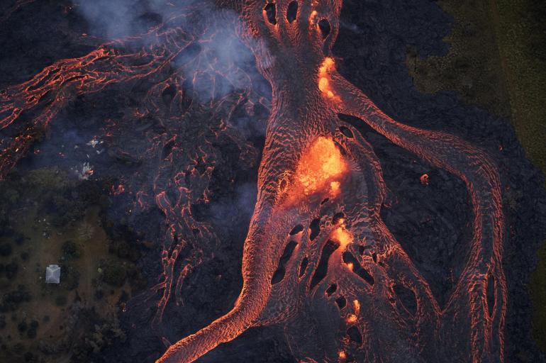 Erupción del volcán Kilauea. Mayo 2018
