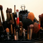 Estuche de pinceles para maquillarse