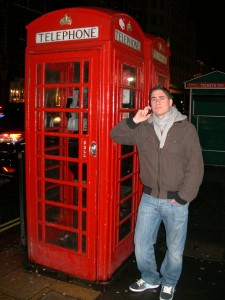 Yo en Londres!