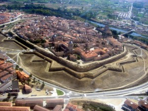 vista aerea de Ciudad Rodrigo