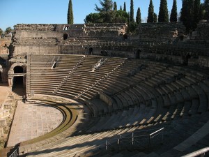 Gradas del teatro Romano