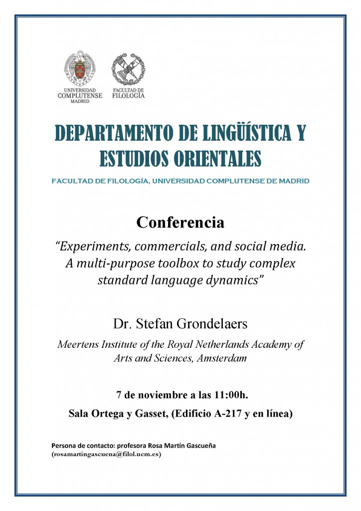 Cartel conferencia Grondelaers (1)