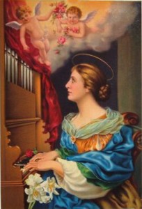 SANTA CECILIA. PATRONA DE LOS MÚSICOS SANTA CECILIA. PATRONA DE LOS MÚSICOS