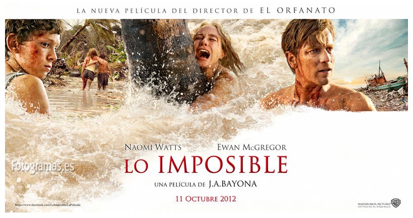 ‘Lo imposible’ arrasa la taquilla como el mejor estreno de la historia en España 'Lo imposible' arrasa la taquilla como el mejor estreno de la historia en España