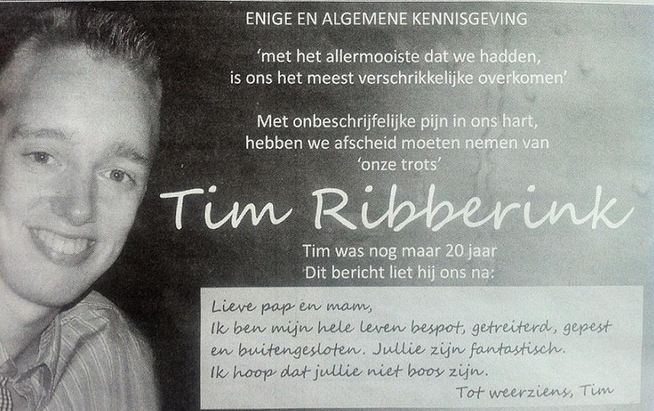 Un joven de 20 años se suicida después de sufrir acoso en la red durante años Un joven de 20 años se suicida después de sufrir acoso en la red durante años