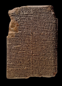 Tablilla babilónica, con las constelaciones (British Museum. Colección MUL.APIN) 