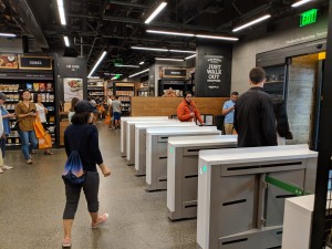 El interior de una de las tiendas "Amazon Go"