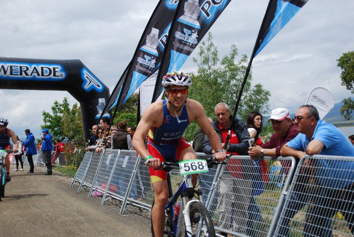 empezando el sufrimiento en bici