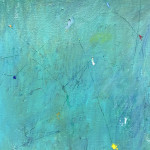 "Principios de simplicidad". Óleo sobre lino. 200 x 200 cm. 2019