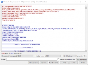 Analizando el tráfico HTTP II