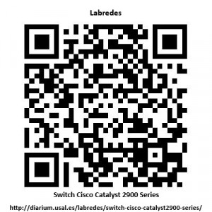 Switch Cisco Catalyst 2900 Series