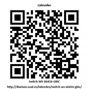 Switch WS-X6416-GBIC