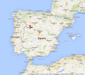 Salamanca-on-Map-of-Spain