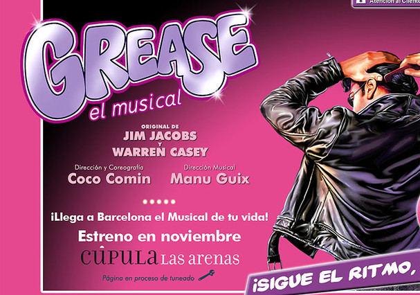 Cartel 'Grease, el musical'