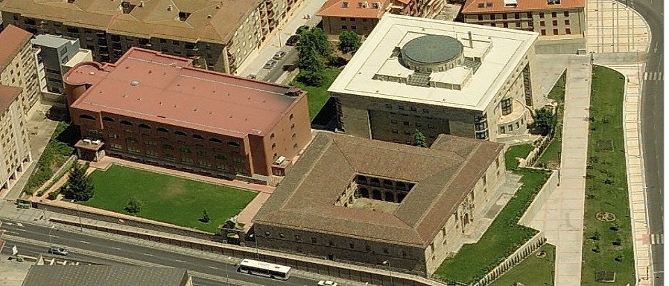 Vista aérea del Campus Canalejas