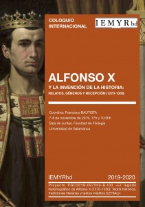 Cartel Coloquio Alfonso X