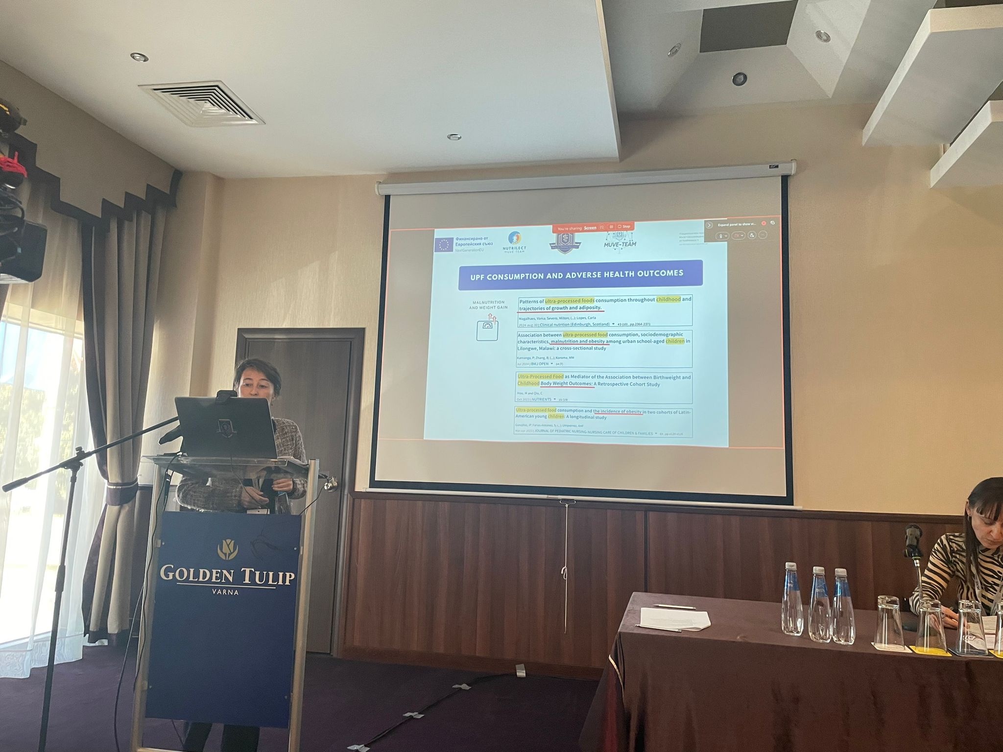 Talk on Ultra-Processed Foods in Children’s Diets — Varna, Bulgaria