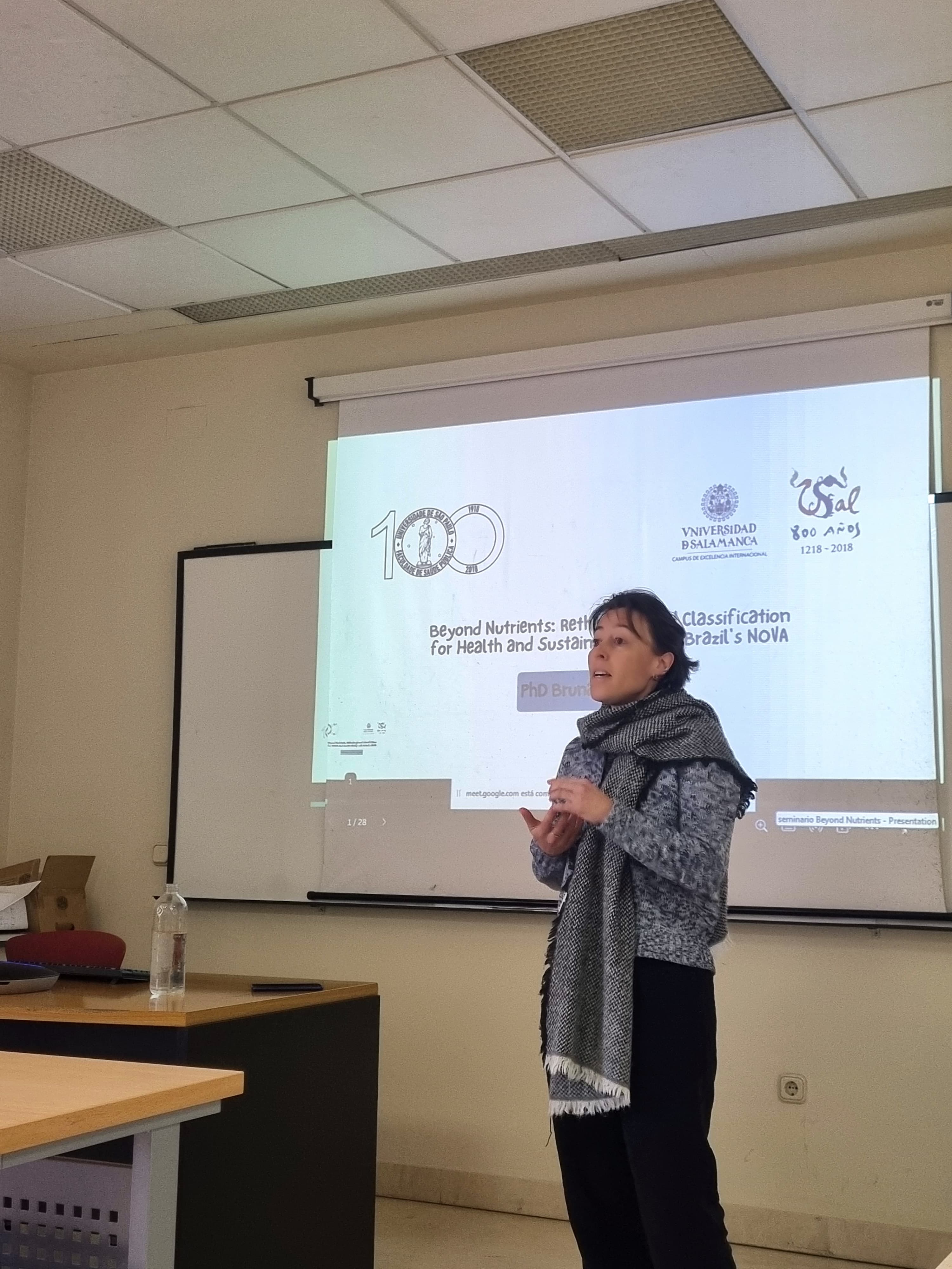 Talk on NOVA Food System — Salamanca, Spain