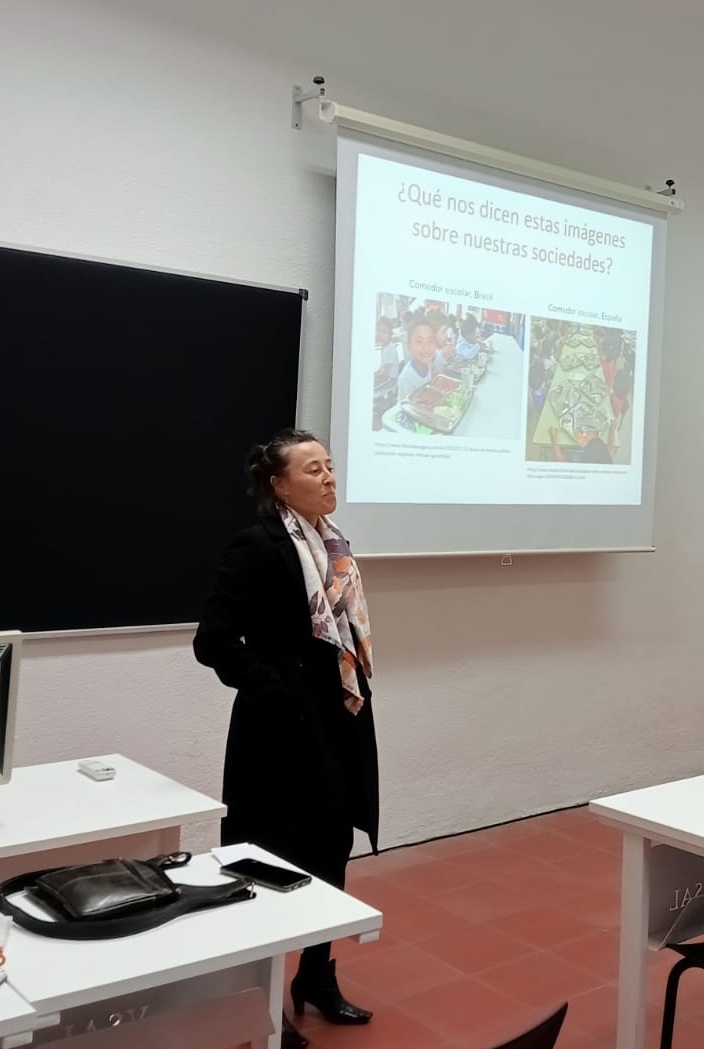 Talk on Food, Nutrition, and School in the Master’s Program in the Sociology of Education at USAL, Salamanca —  Spain