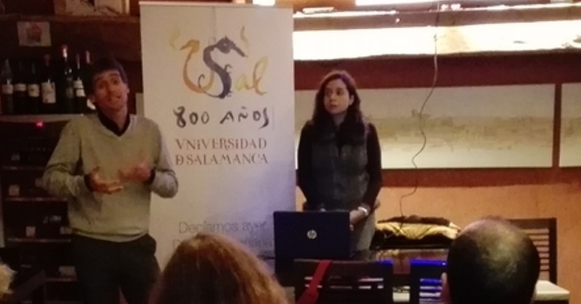 Charla de Erla Morales sobre la interculturalidad en las escuelas de Ávila y su provincia