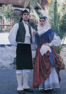 Trajes típicos de La Palma