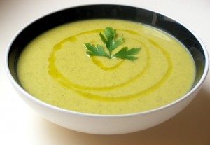 Crema de calabacín