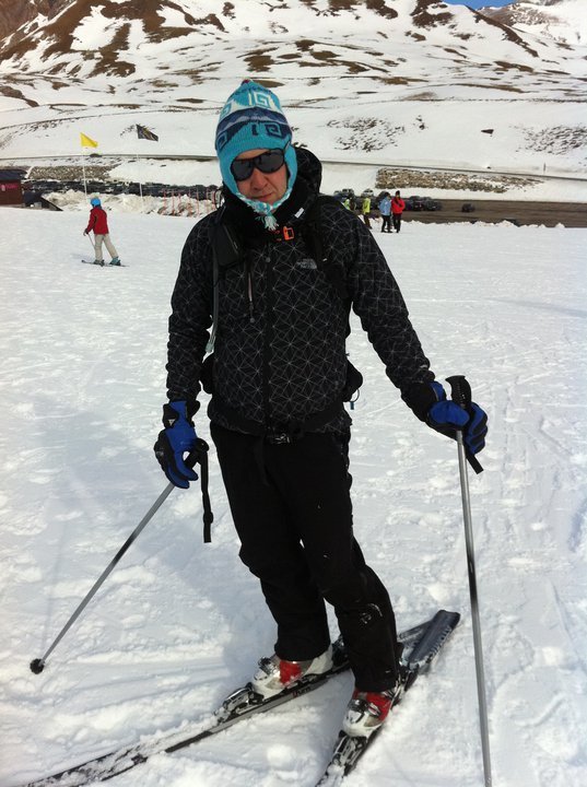 Esquiando en Baqueira