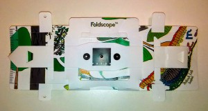 Foldscope montado