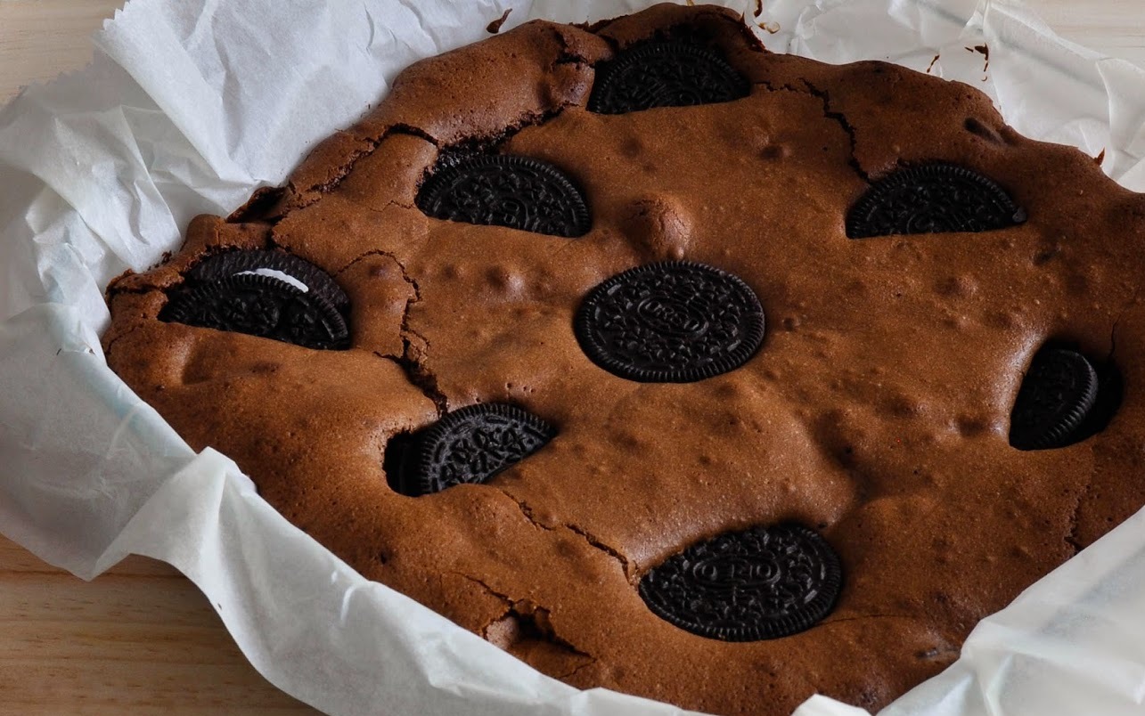 Brownie de oreo Brownie de oreo