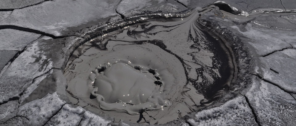 Volcán de lodo NZ
