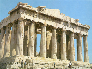 El Partenón en la Acrópolis de Atenas es uno de los símbolos más conocidos de la Grecia clásica